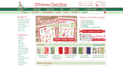 Desktop Screenshot of christmascloth.com